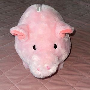 Plush jumbo piggy bank